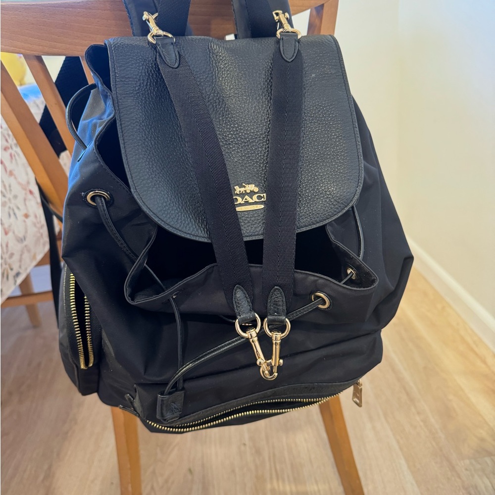 Coach baby bag